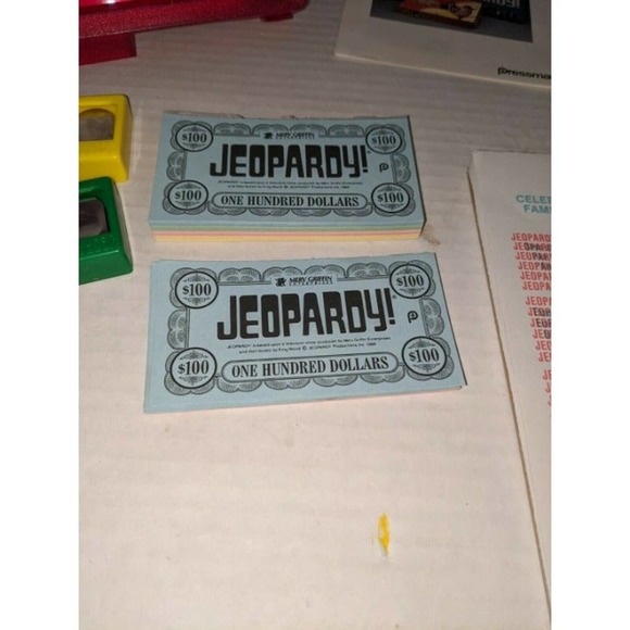 vintage 1986 Jeopardy Board Game Pressman 2nd Edition Alex Trebek Complete - Picture 2 of 12